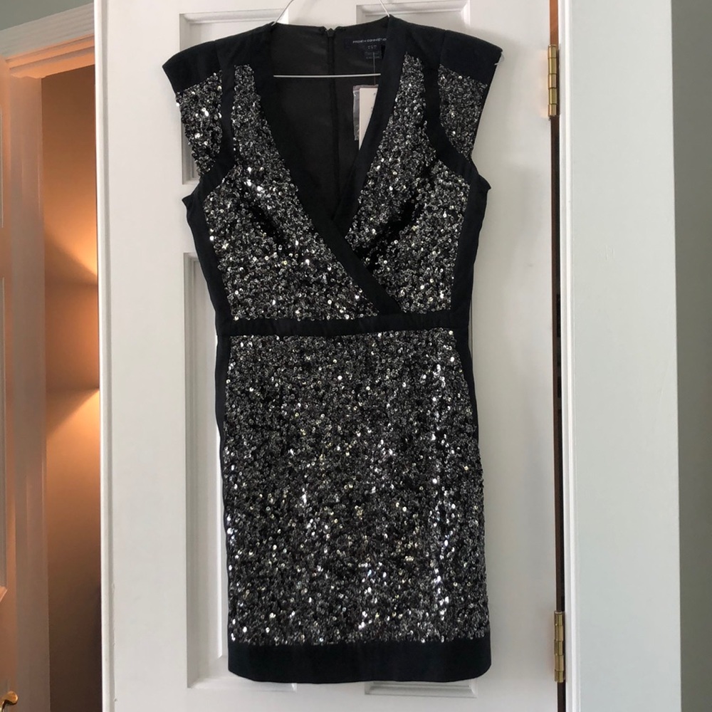 Stunning NWT French Connection sequin dress